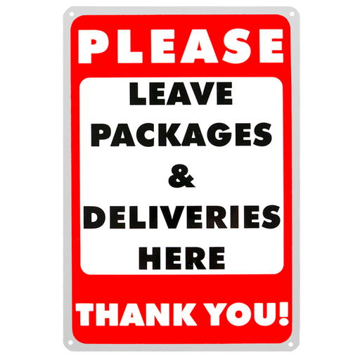 POCHAR-BP1-Leave-Deliveries-Here-Sign-Aluminum-Leave-Package-Sign