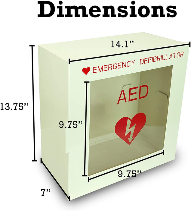 MC-3 - Non Alarmed AED Defibrillator Cabinet