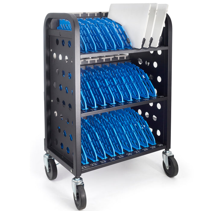 C30D-H - Open Charging Cart for 30 Chromebook