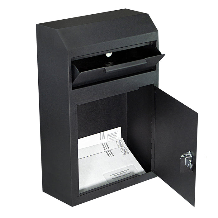 D02-H - Wall Mounted Drop Box Depository Safe
