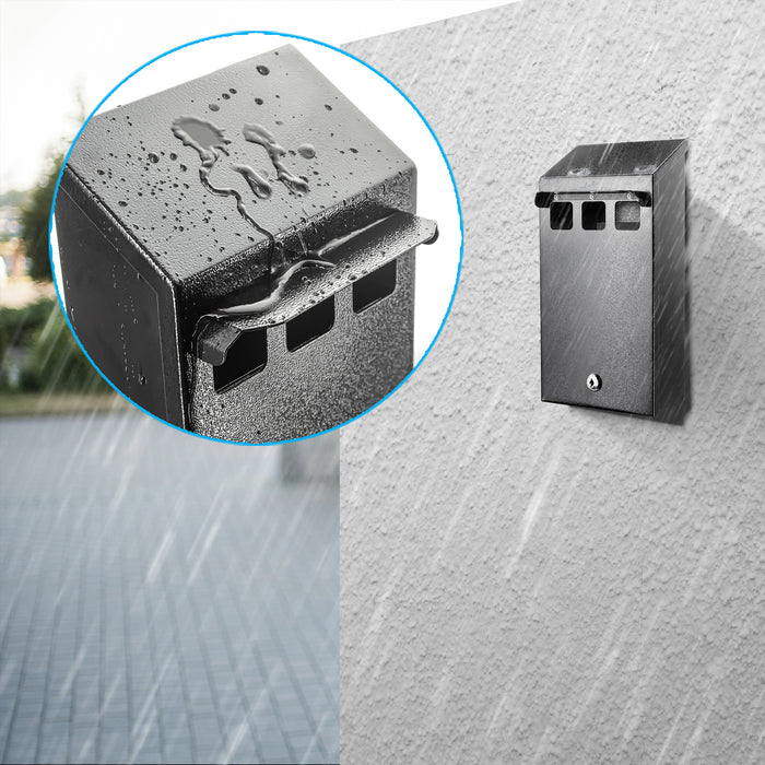 P4H - Rainproof Wall Mount Cigarette Disposal Containers