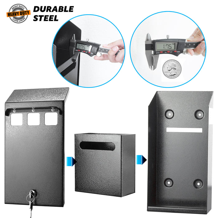 P4H - Rainproof Wall Mount Cigarette Disposal Containers