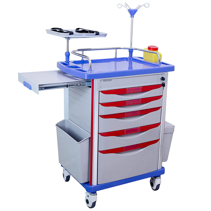 ET-01 - Medical Crash Cart with Emergency Accessory