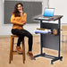 POCHAR-T7H-Height-Adjustable-Mobile-Rolling-Podium-Lectern-for-Classroom-and-Church