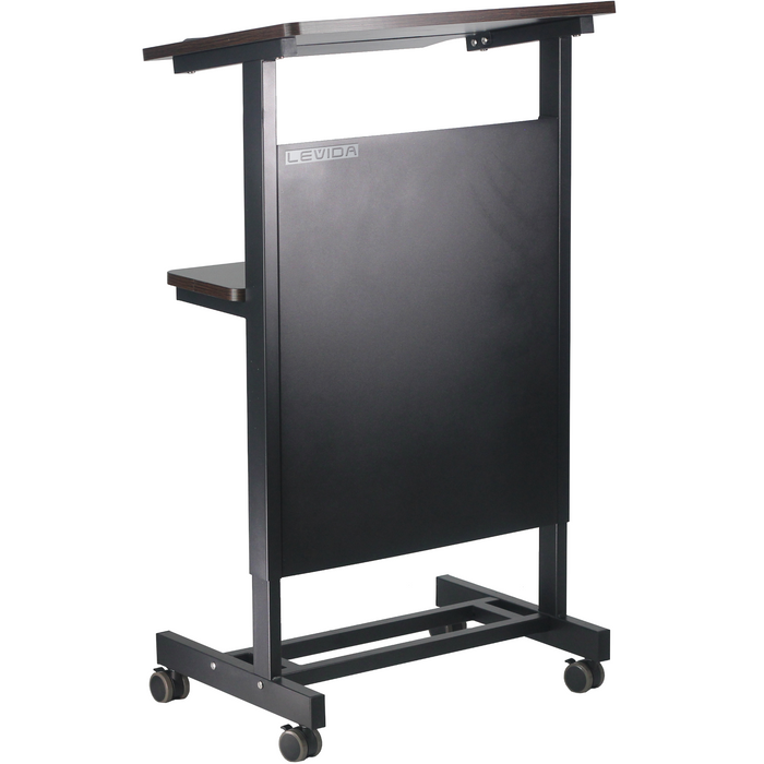 T7H - Levida Height Adjustable Mobile Rolling Lectern