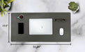 POCHAR-PD1-Gray-PU-Leather-Desk-Mat-Double-Sided-Large-Desk-Blotter