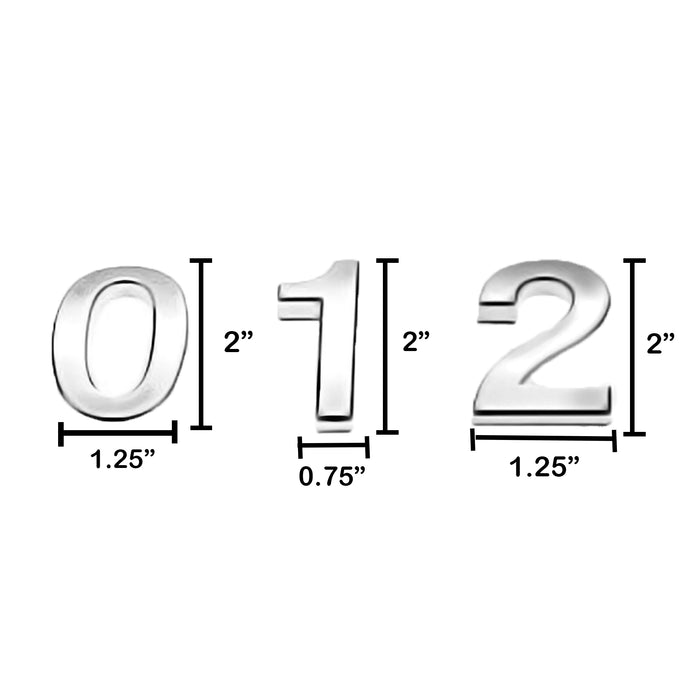 POCHAR-PASTER1-Plastic-Address-Numbers-with-Reflective-Surface-Two-Sets-of-0-to-9
