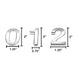 POCHAR-PASTER1-Plastic-Address-Numbers-with-Reflective-Surface-Two-Sets-of-0-to-9